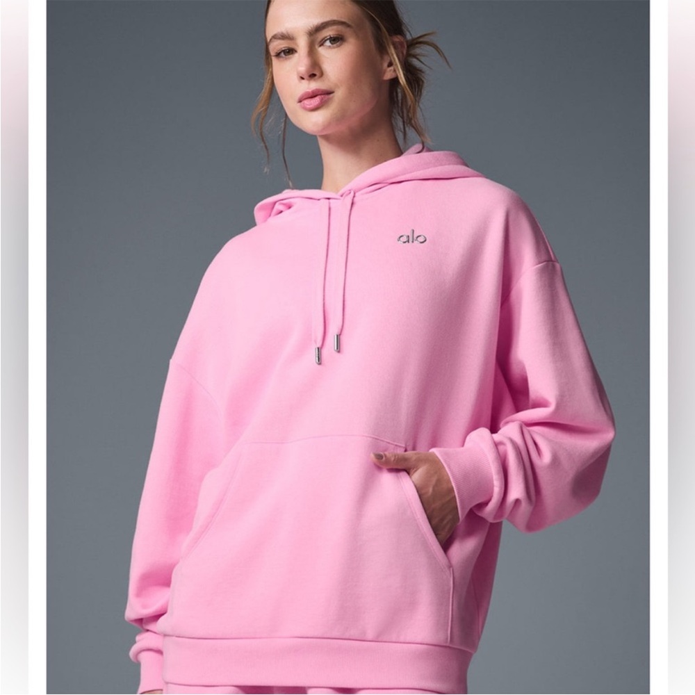 COPY - Alo Yoga Sweet Pink Accolade Hoodie